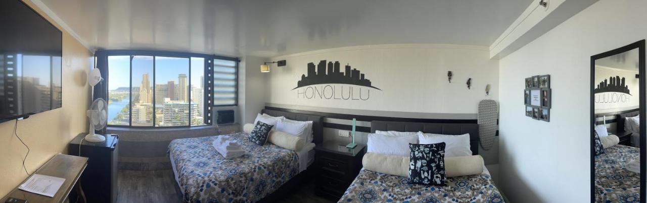 *Rarelayout*2Qn Beds*Great For Groups,Friends,Wakiki Honolulu Dış mekan fotoğraf